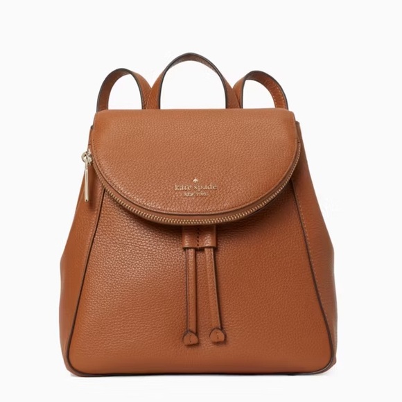 kate spade Handbags - Kate Spade Leila Medium Flap Leather Backpack
NWOT